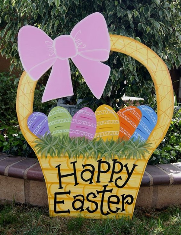 Outdoor Easter Decorations Ideas To Make (2)