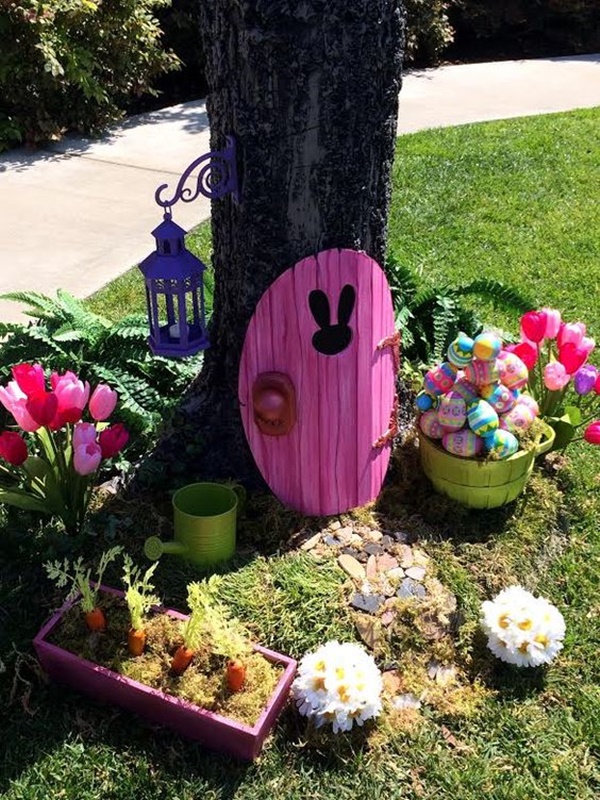 Outdoor Easter Decorations Ideas To Make6