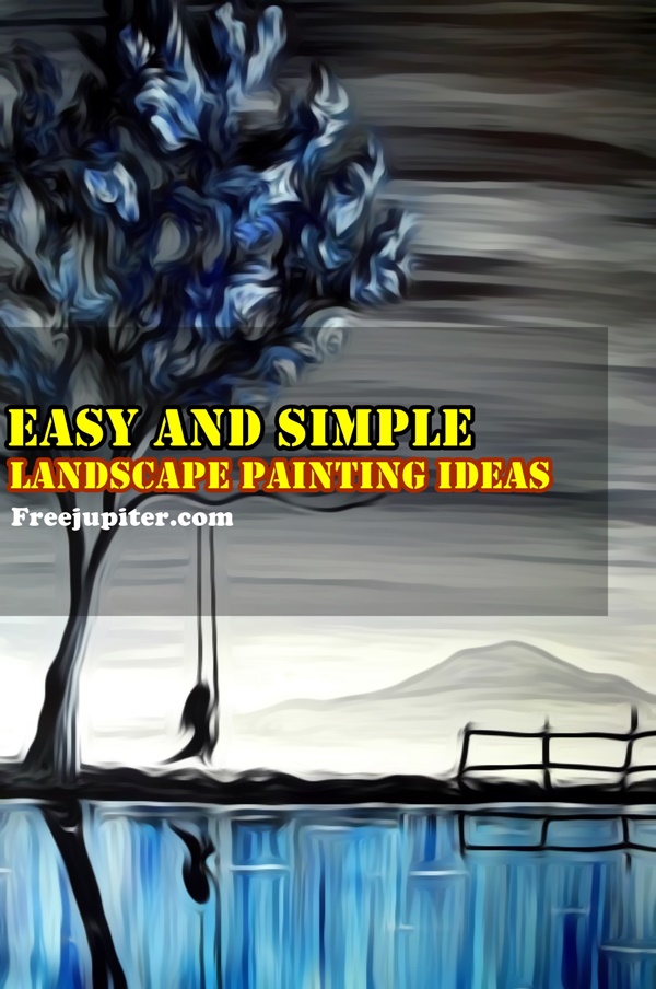 Easy-And-Simple-Landscape-Painting-Ideas