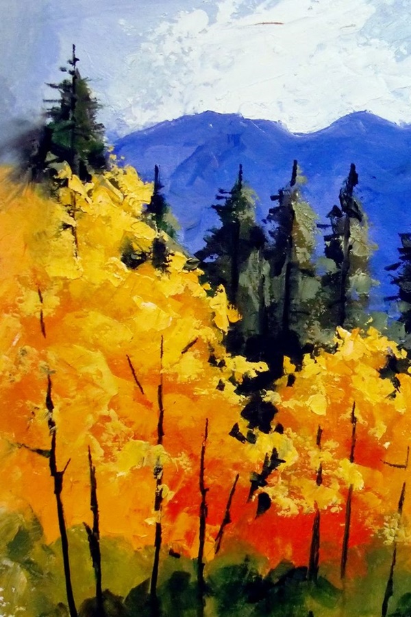 60 Easy And Simple Landscape Painting Ideas