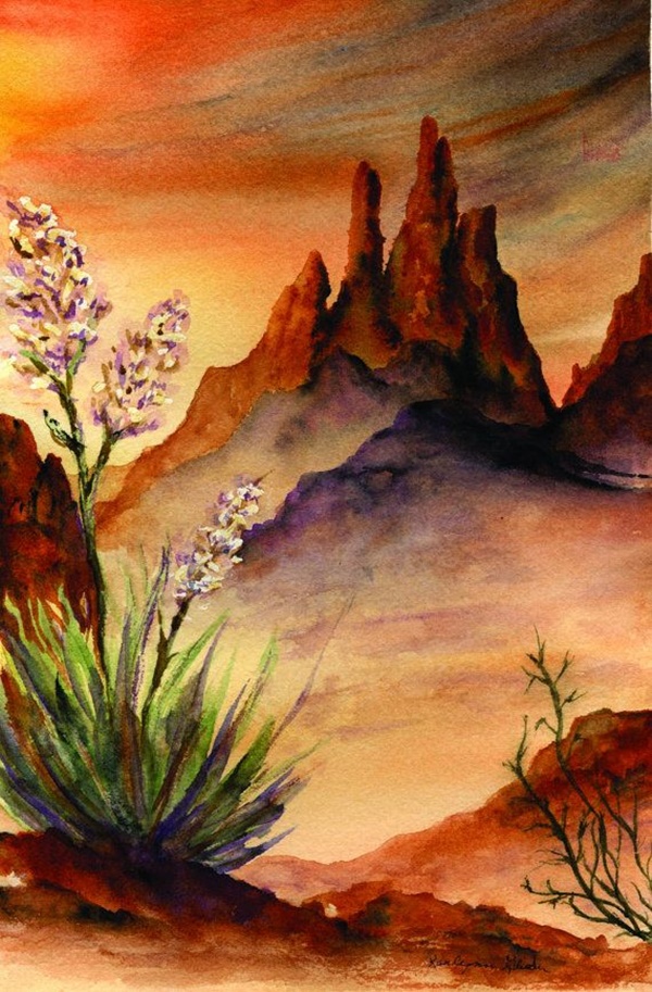 60 Easy And Simple Landscape Painting Ideas