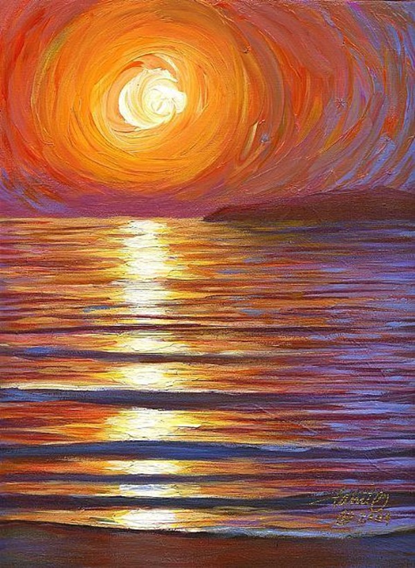 40 Easy And Simple Landscape Painting Ideas