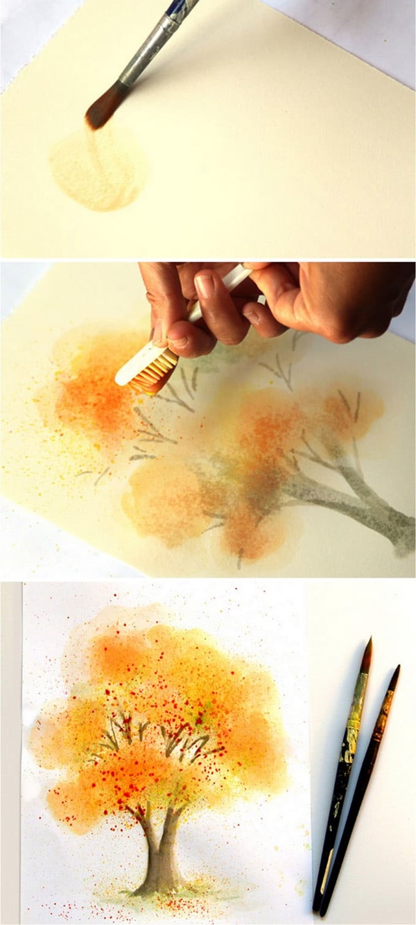 80 Simple Watercolor Painting Ideas
