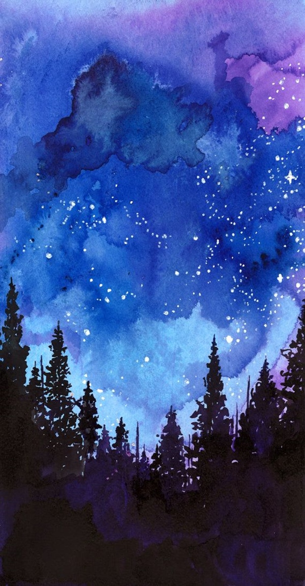 40 Simple Watercolor Painting Ideas