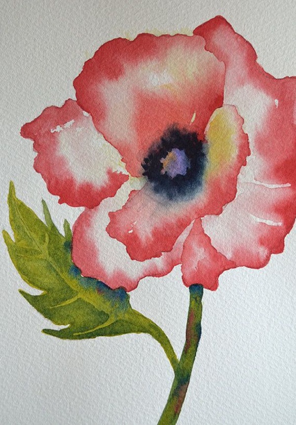 40 Simple Watercolor Painting Ideas