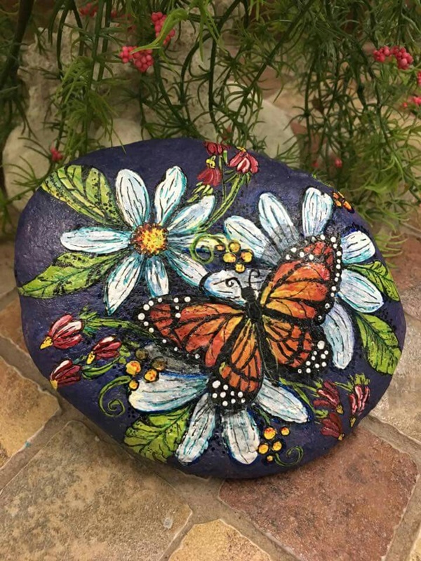 40 Easy Garden And Outdoor Rock Painting Ideas