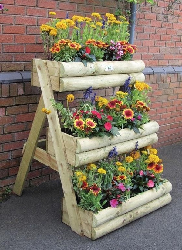 10 DIY Flower Pot Stand Ideas