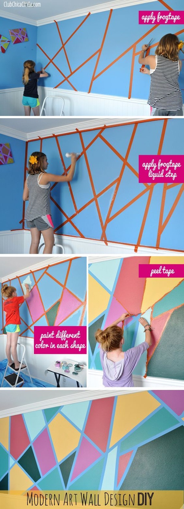 Diy Bedroom Wall Painting Ideas with Simple Decor