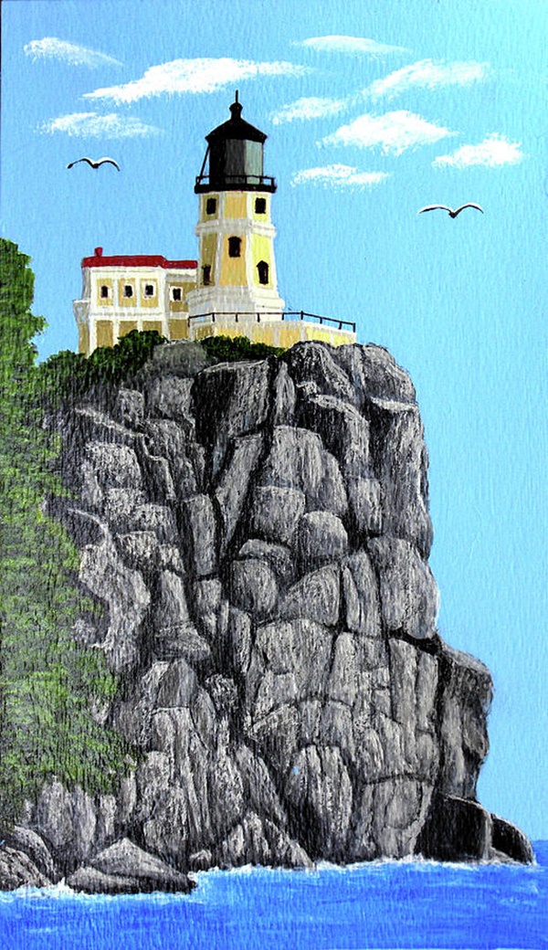 25 Simple And Easy Lighthouse Painting Ideas For Beginners