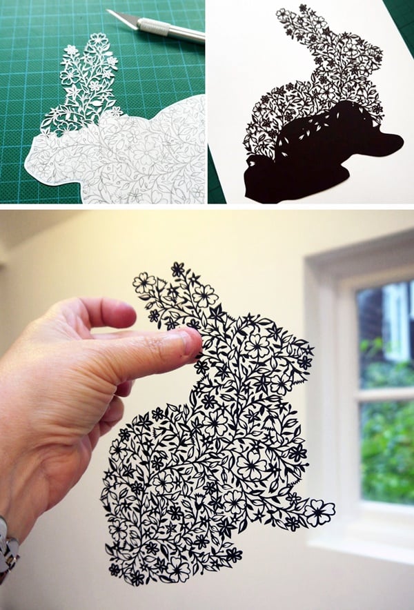 35 Simple Paper Cutting Art And Craft Designs - Free Jupiter