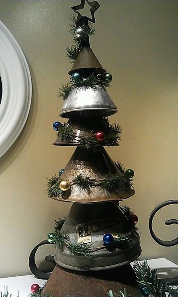 Vintage Christmas Tree Decoration Ideas