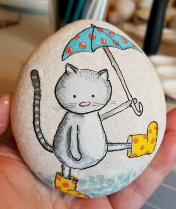 Easy Animal Rock Painting Ideas For Beginners