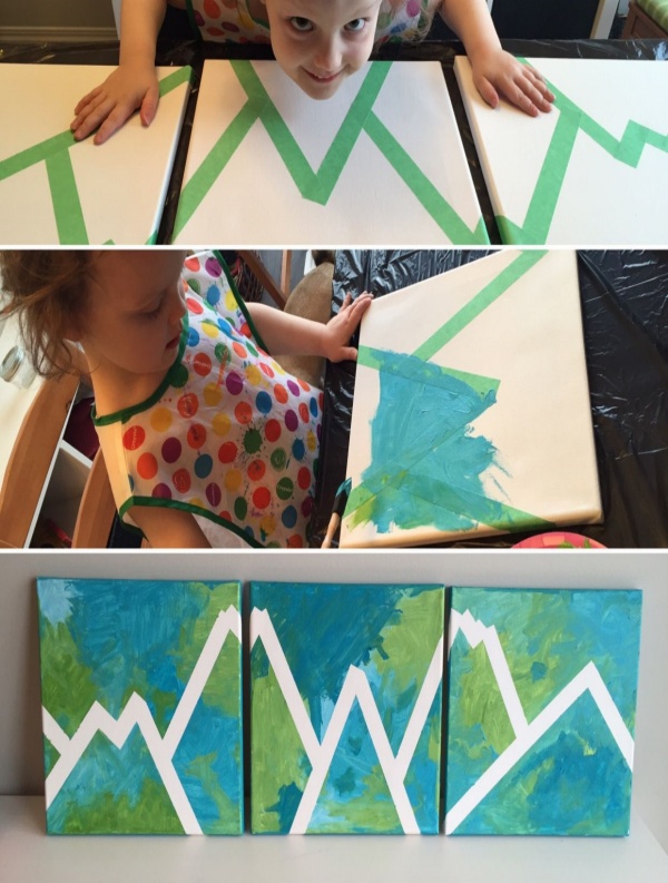 Simple And Easy Canvas Painting Ideas For Kids