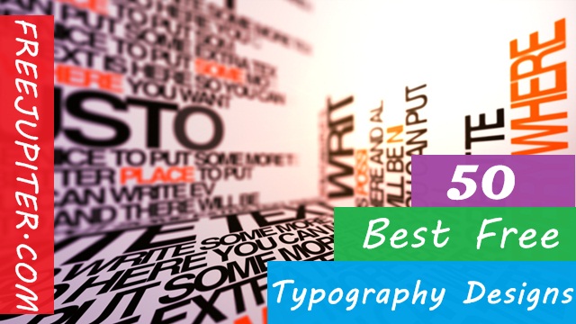 Best free typograpy designs