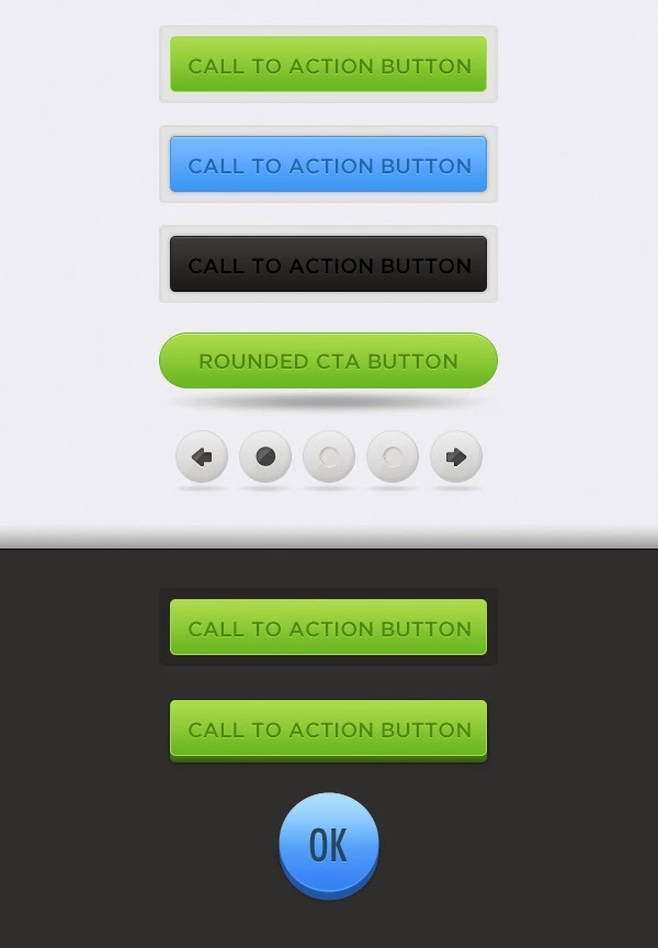 Web Call To Action Buttons