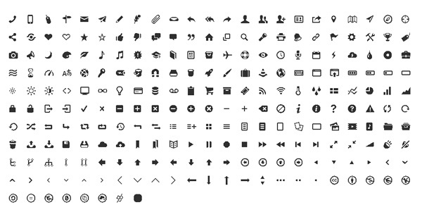 30 Best Free Symbol Fonts for Designers27