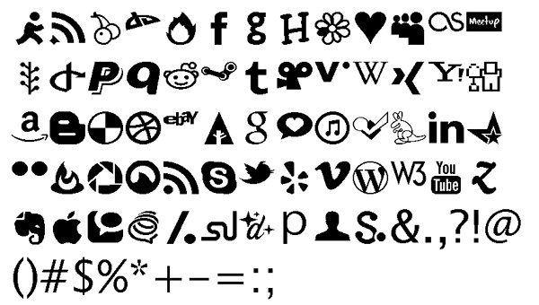 30 Best Free Symbol Fonts for Designers6