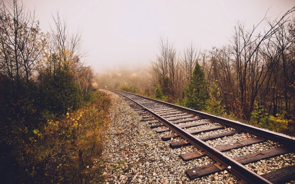 RElaxing railroad track wallpapers (34)