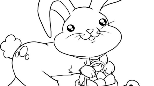 Funny Easter bunny Pictures and Images draw (3)