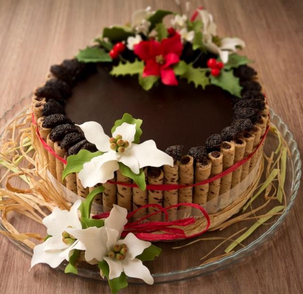 Christmas Cake Decoration Ideas 23