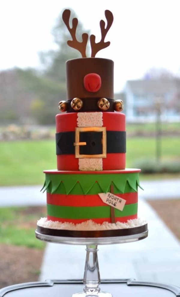 Christmas Cake Decoration Ideas 4