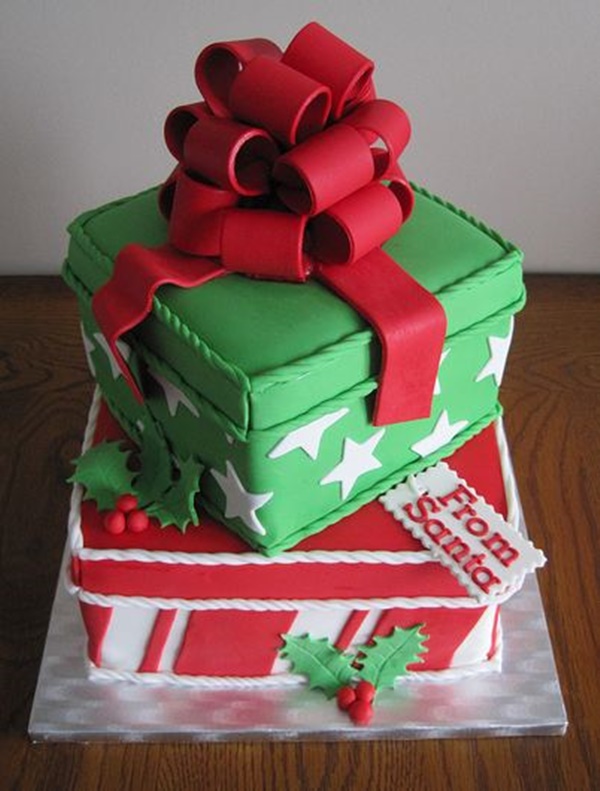 Christmas Cake Decoration Ideas 5