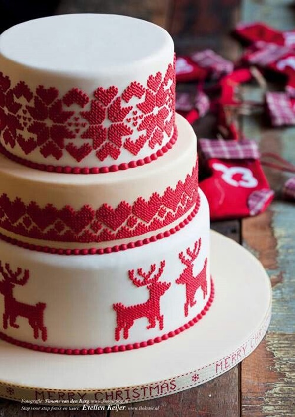 Christmas-Cake-Decoration-Ideas