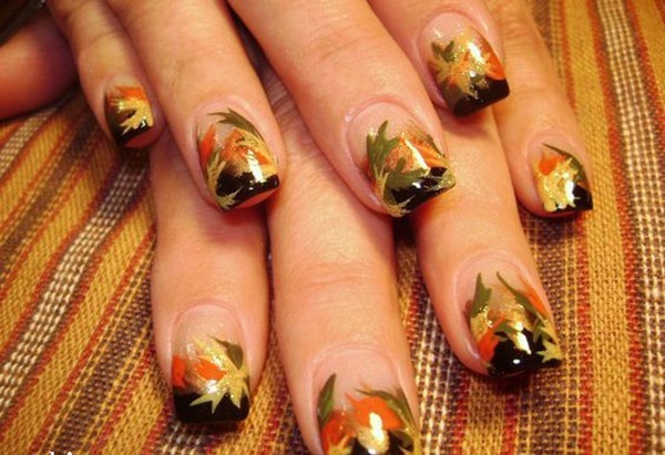 diy flower nail art designs 16