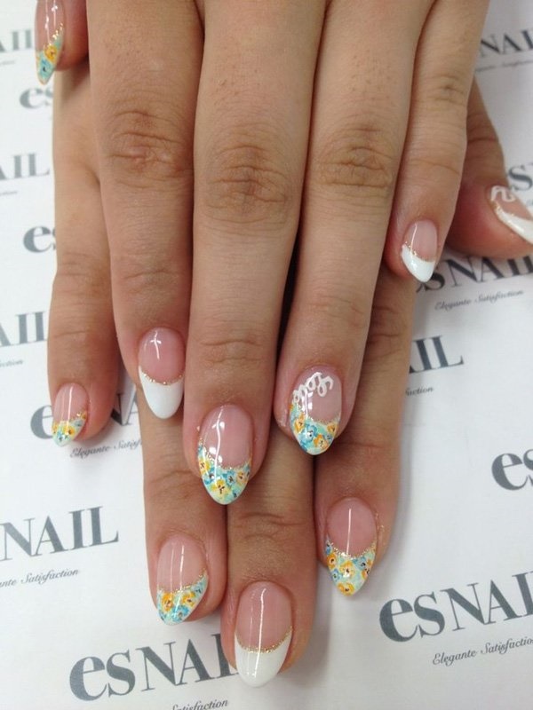 diy flower nail art designs 2