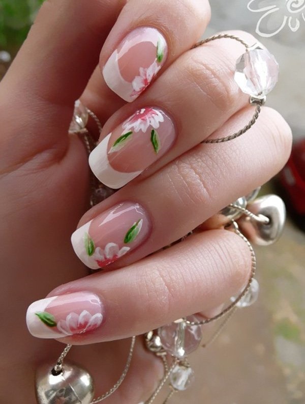 diy flower nail art designs 3