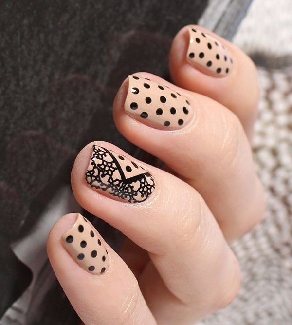 diy flower nail art designs 7
