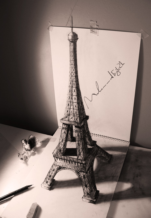 Easy Eiffel Tower Drawing Ideas To Try 13