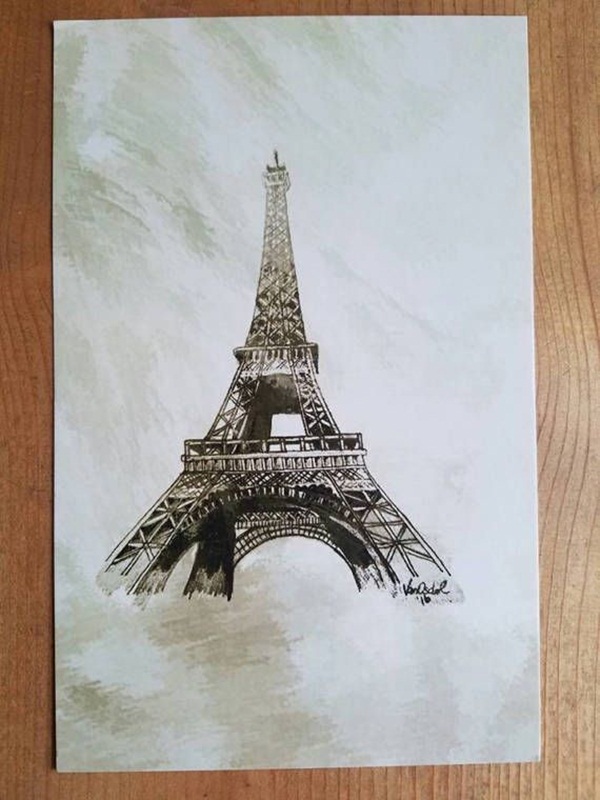 Easy Eiffel Tower Drawing Ideas To Try 16