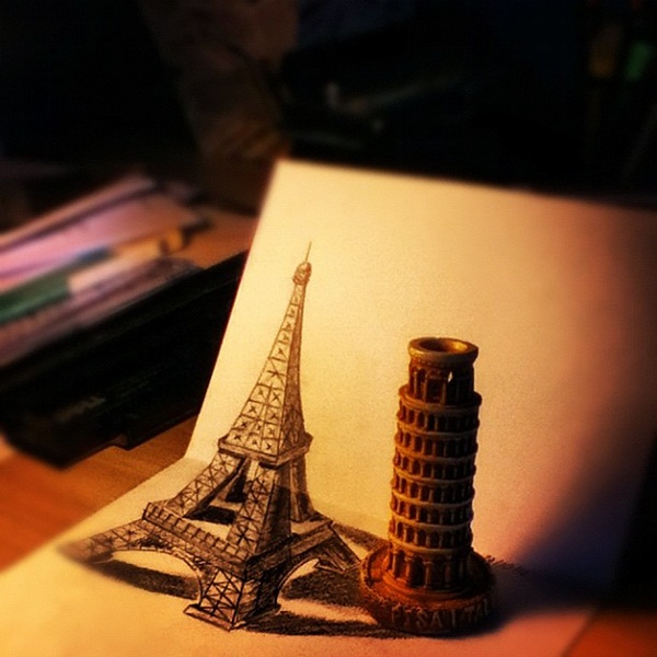 Easy Eiffel Tower Drawing Idea To Try 21