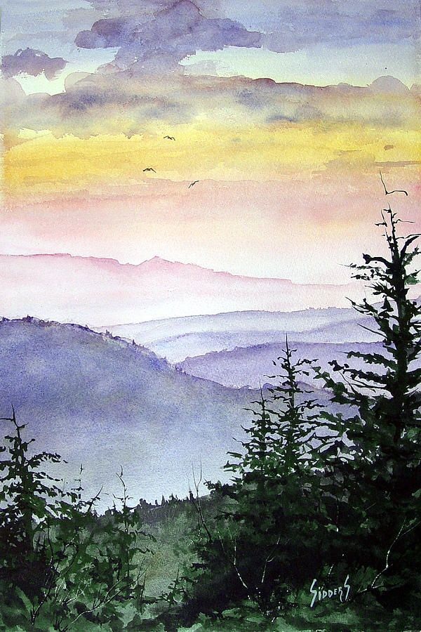 Simple Watercolor Painting Ideas1