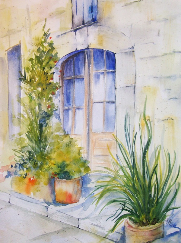 Simple Watercolor Painting Ideas30