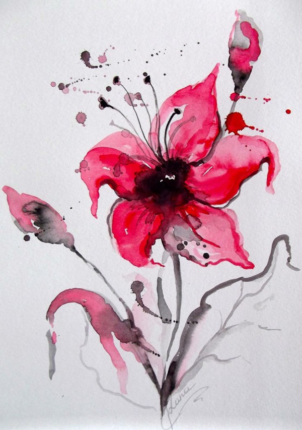 Simple Watercolor Painting Ideas4