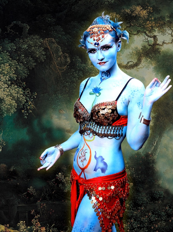 Female-Body-Painting-Ideas