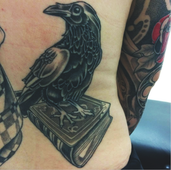 Neo-Traditional raven Tattoo done... - Rodrigo Cuevas Tattoo | Facebook