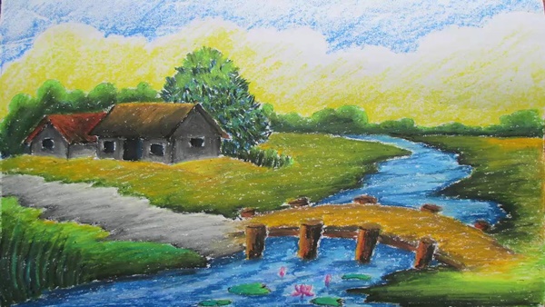 Oil-Pastel-Paintings-For-Beginners