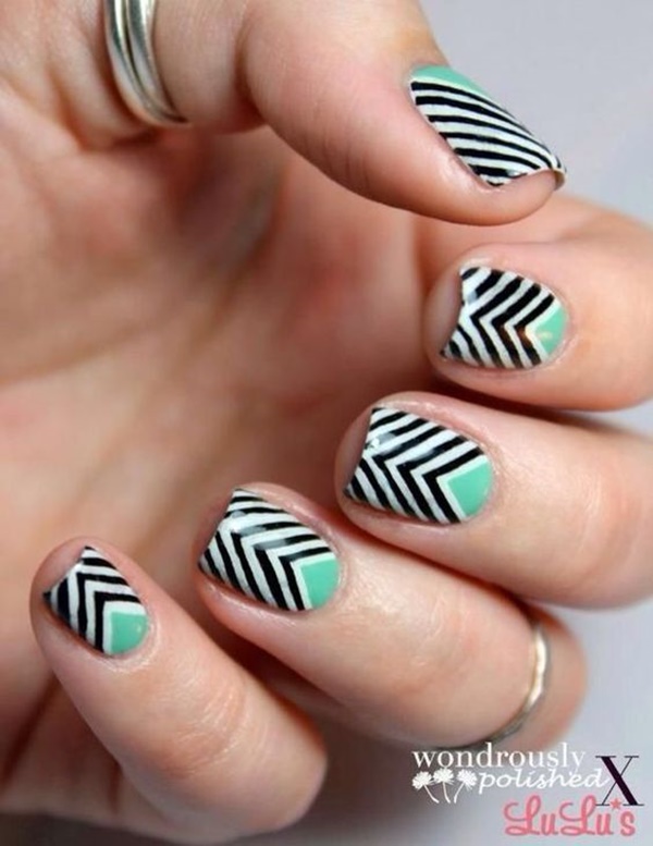 Beautiful-Checkered-Nail-Art-Designs