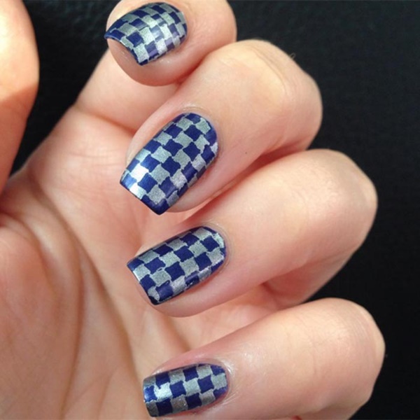 Beautiful-Checkered-Nail-Art-Designs