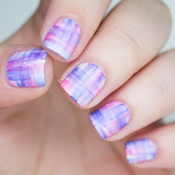 Beautiful-Checkered-Nail-Art-Designs