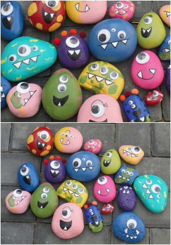 Easy-garden-and-outdoor-rock-painting-ideas