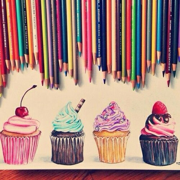 Creative-And-Simple-Color-Pencil-Drawings-Ideas