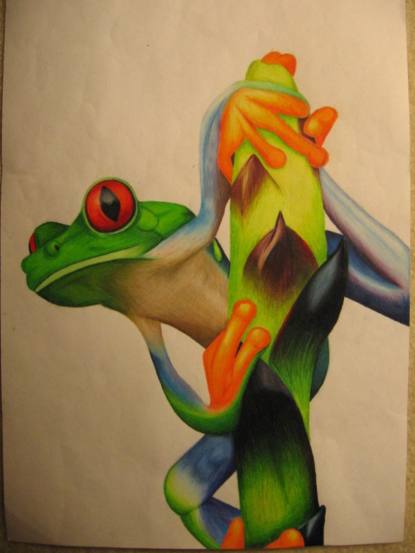 40 Creative And Simple Color Pencil Drawings Ideas