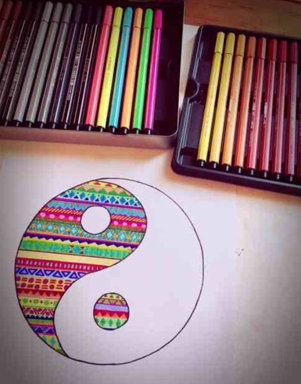 Creative-And-Simple-Color-Pencil-Drawings-Ideas