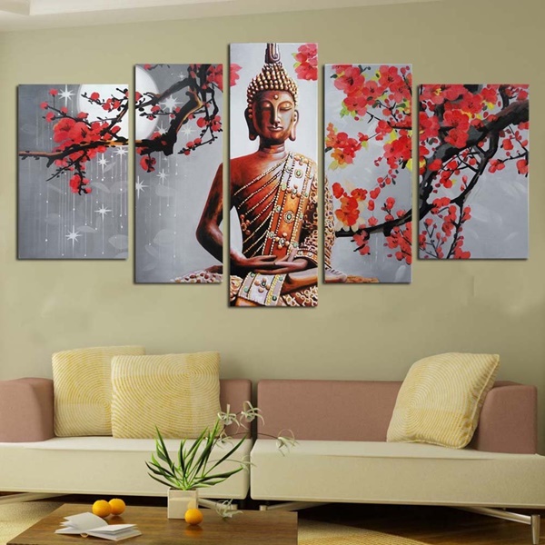 Buddha-Oriented-Living-Room-Decoration-Ideas