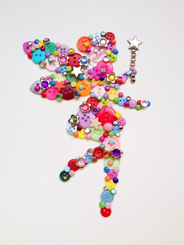 Decorative-And-Brilliant-Button-Art-And-Craft-Ideas