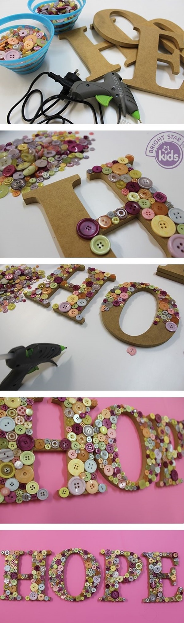 Decorative-And-Brilliant-Button-Art-And-Craft-Ideas